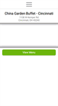 Mobile Screenshot of chinagardencincinnati.com